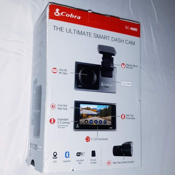 Cobra SC400D Smart Dash Cam - Picture 6 of 11